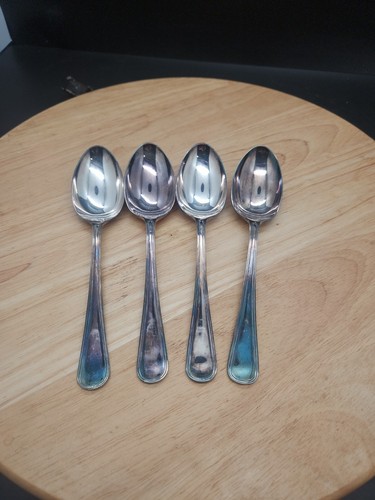 Vintage dessert spoons silver - vintage,