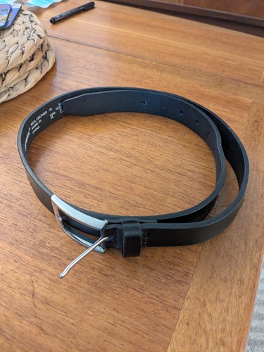 Topman mens black belt - , s-