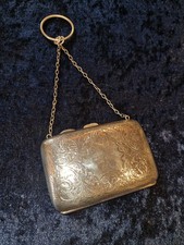 Antique Edwardian 1911 Sterling Silver 925 Hallmarked Cigarette Case Purse