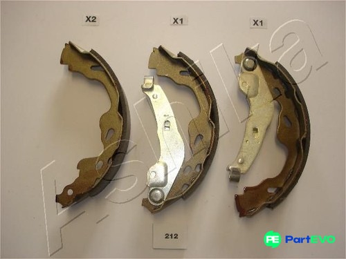 Ashika rear brake shoe - ashika,