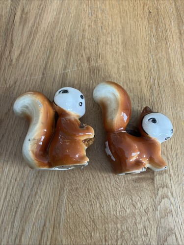 Vintage goebel squirrel salt - goebel,