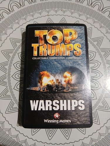 Top trumps warships - top, (complete