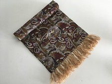 SMART DAPPER VTG 60S -70S SAMMY COLOURFUL PAISLEY SCARF MOD GOODWOOD