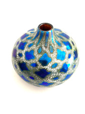 Signed Siddy Langley art glass