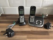 Panasonic KX-TG6521E Cordless Phone / Answering Machine Duo