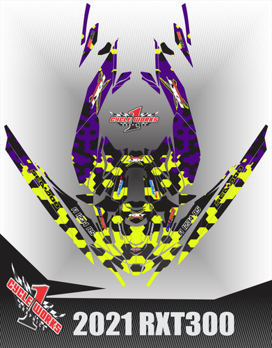 Seadoo rxt300 2021 graphics - seadoo,