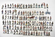 Metal Diecast Military Figurines Job Lot X120 Figures Mostly Del Prado