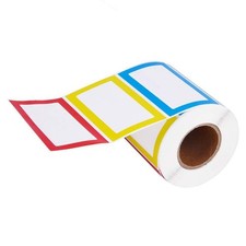 150 Pcs Blank Label Stickers