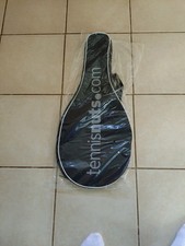 Tennis Nuts Fabric Full Size Tennis Racket Carry Case/Cover - Brand New