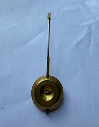 Brass clock pendulum - brass,