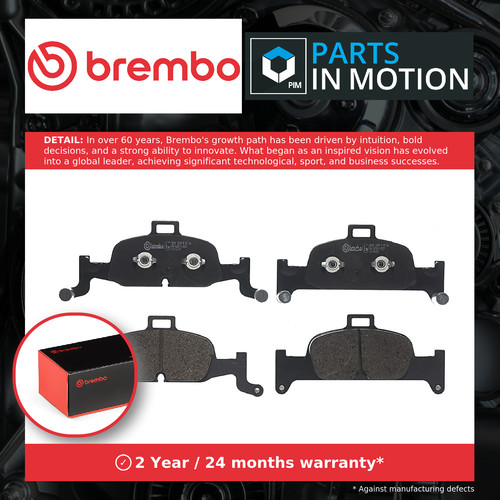 Brake pads set front p85164 - front,
