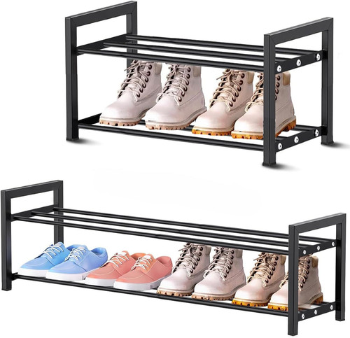 Expandable shoe rack - shoe,