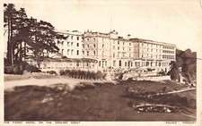 POSTCARD - DEVON - TORQUAY - PALACE HOTEL - FINEST HOTEL ON ENGLISH COAST