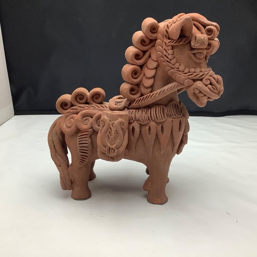 Vintage bankura terracotta red - bankura,