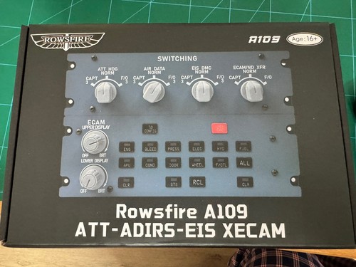 Rowsfire a109 a320 ecam panel - a109,