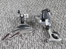 Shimano Exage 300LX Front-rear Derailleurs VGC 3x7 Speed 1980s Retro MTB