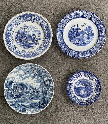 Vintage plates made - vintage, by