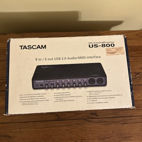 Tascam 800 usb 0 - usb, 2.0