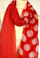 Ladies Spotty designed scarf