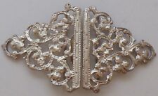 Victorian Style Hallmarked Solid Silver Nurses Belt Buckle