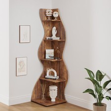 Tribesigns Corner Shelf,Modern