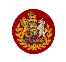 Badge Warrant Officer WO1 RLC Conductor Badge of Rank Gold Wire R2036