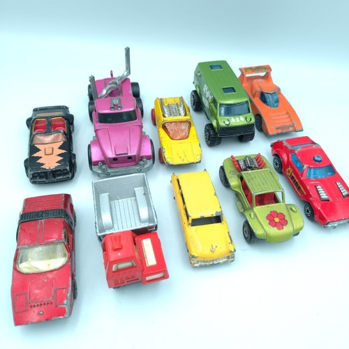 10x matchbox lesney corgi car - lesney,