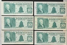 US 1987 -98 USDA $10 Food