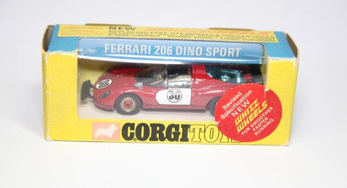 Corgi 344 ferrari 206 - ferrari,