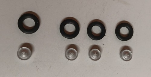 1/43rd scale steel disc wheels