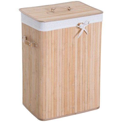 70l collapsible bamboo laundry - 70l,