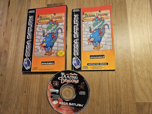 Blazing dragons sega saturn - blazing,