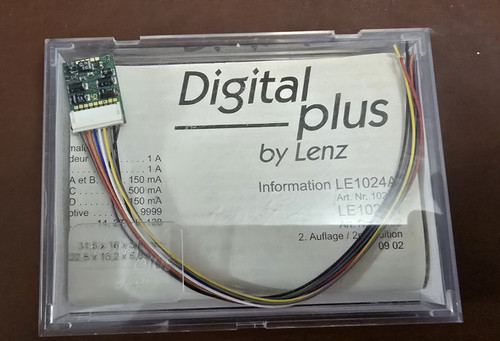 Lenz dcc locomotive - locomotive, decoder