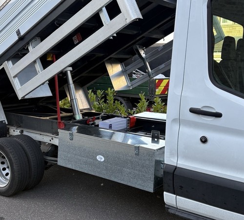 Ford transit tipper dual - tipper,