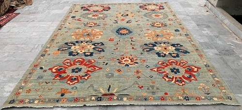 10x14 hand knotted afghan - ft,