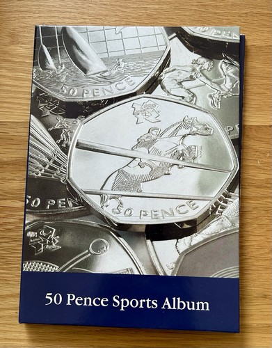 2012 olympics 50p coin set - coin,