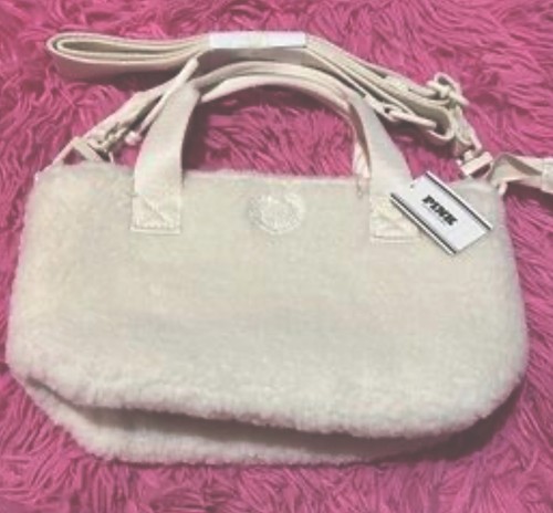 Pink white small crossbody - white,