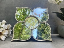 Glass Mirror Flower Shaped
