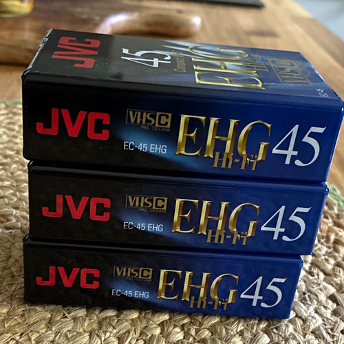 Jvc vhs fi 45min - vhs-c, hi-fi