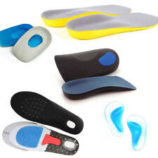Orthotic Insoles for Arch Support Flat Feet Plantar Fasciitis Back & Heel Pain
