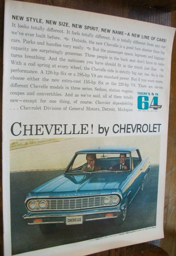1964 chevy chevelle super - 1964,