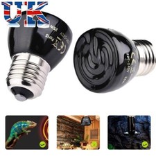 110V 220V 20-100W E27 Ceramic Heat Bulb Infrared Emitter Brooder Lamp Reptile