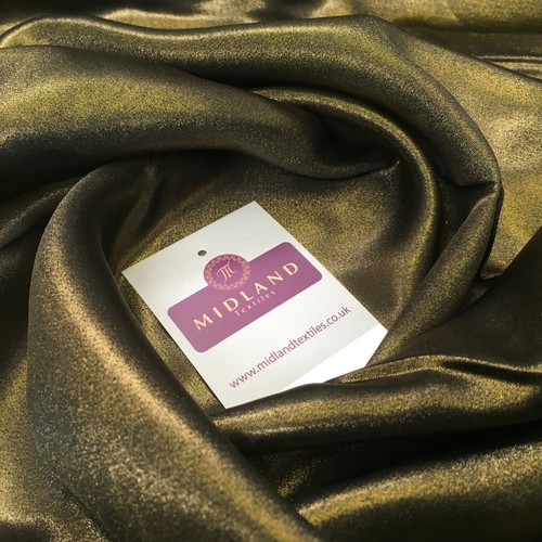 Gold shimmer foil satin - shimmer,