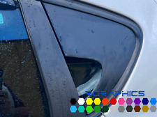 Rear quarter window vinyl