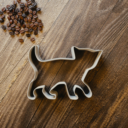 Kitten cat cookie cutter - cookie,