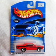 HOT WHEELS 2001 1970 RED