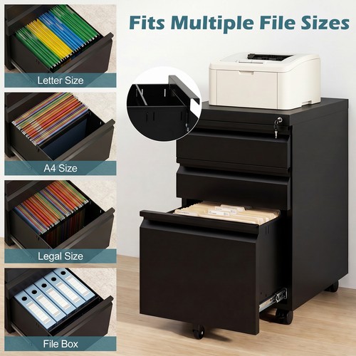 Mobile file cabinet rolling - mobile,