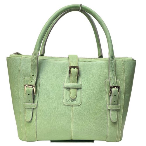 Loewe senda tote bag green - bag,