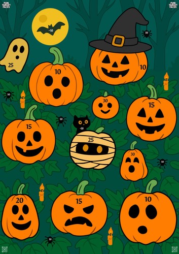 Halloween archery fun - halloween, target