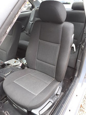 BMW 3 Series E46 Coupe N/S Passenger Front Seat. Grey Cloth. 